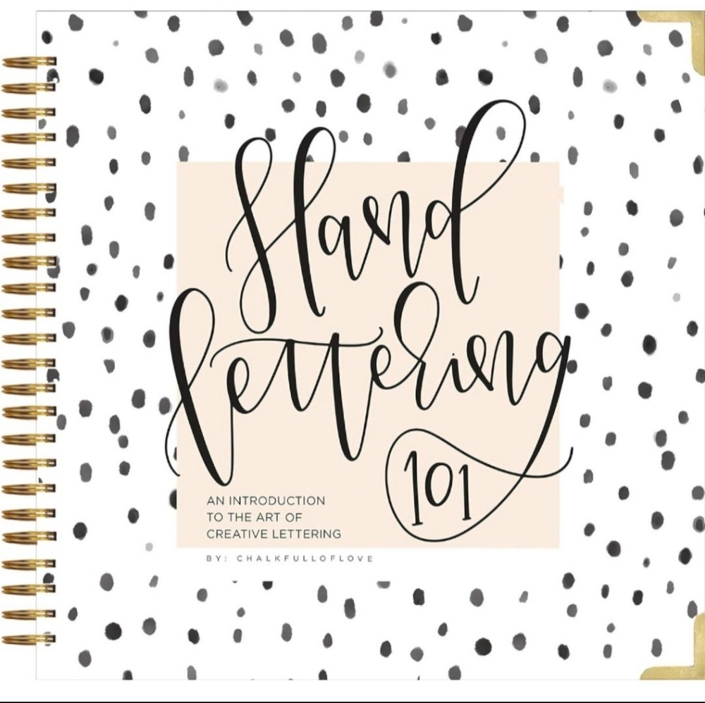 Hand Lettering Beginners Workbook and Calligraphy & Hand Lettering Notepad NEW - Picture 2 of 11